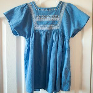 Flowy Blue Spring Dress, sz 3t